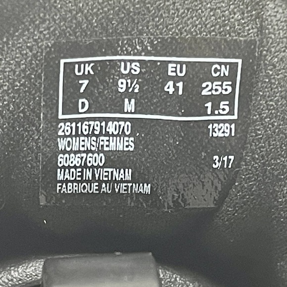 Clarks Fiana Coast Fisherman Sandal Women's Sz 9 1/2 Black 8.2.4#K.6.7 - Picture 12 of 12